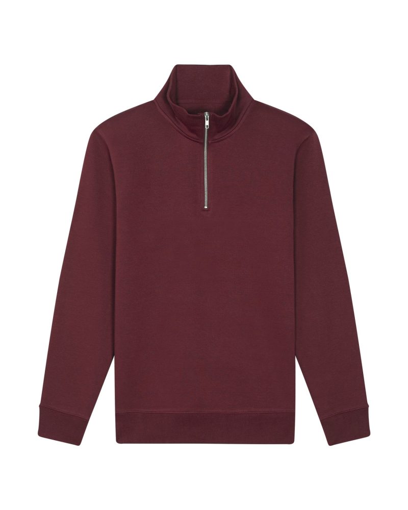 Sudadera básica Trucker Stanley Stella - Burgundy