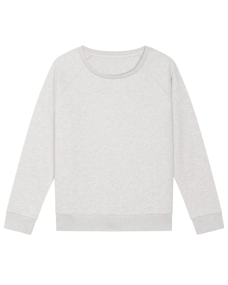 Sudadera básica Dazzler Stanley Stella - Cream Heather Grey