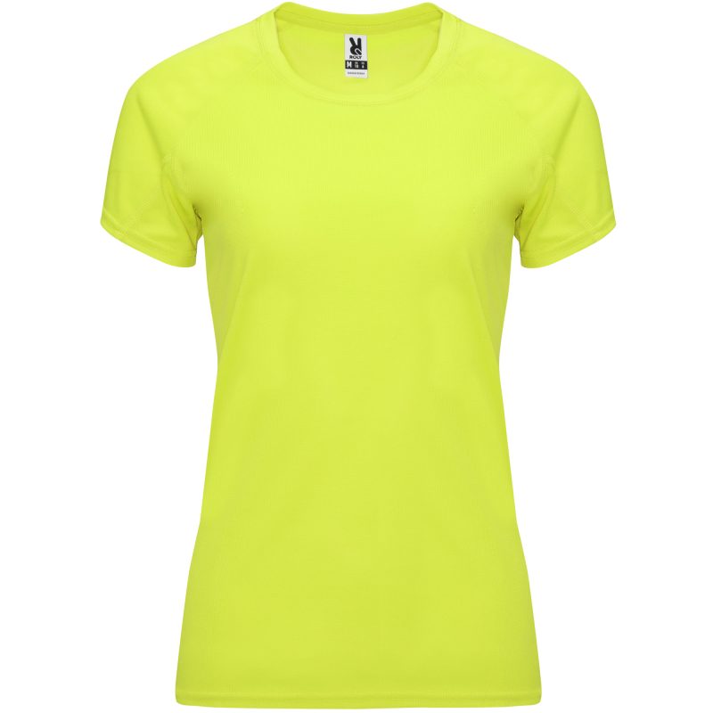 Camiseta Bahrain Woman Roly - Amarillo Fluor