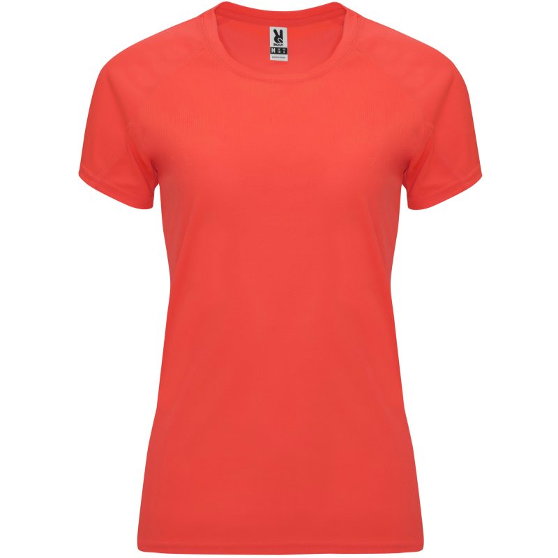 Camiseta Bahrain Woman Roly - Coral Fluor