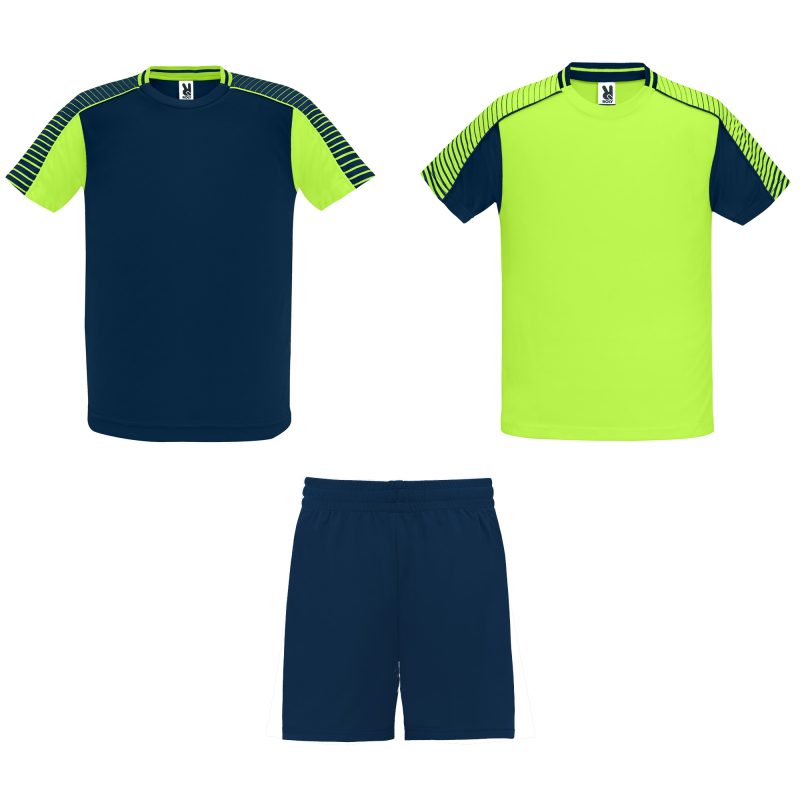 Conjunto Juve Roly - Verde Fluor/Marino