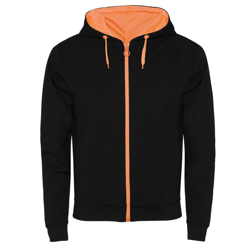 Chaqueta Fuji Roly - Negro/Naranja Fluor