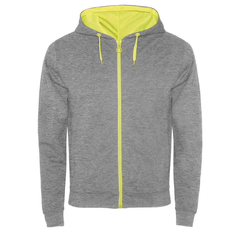 Chaqueta Fuji Roly - Gris/Amarillo Fluor