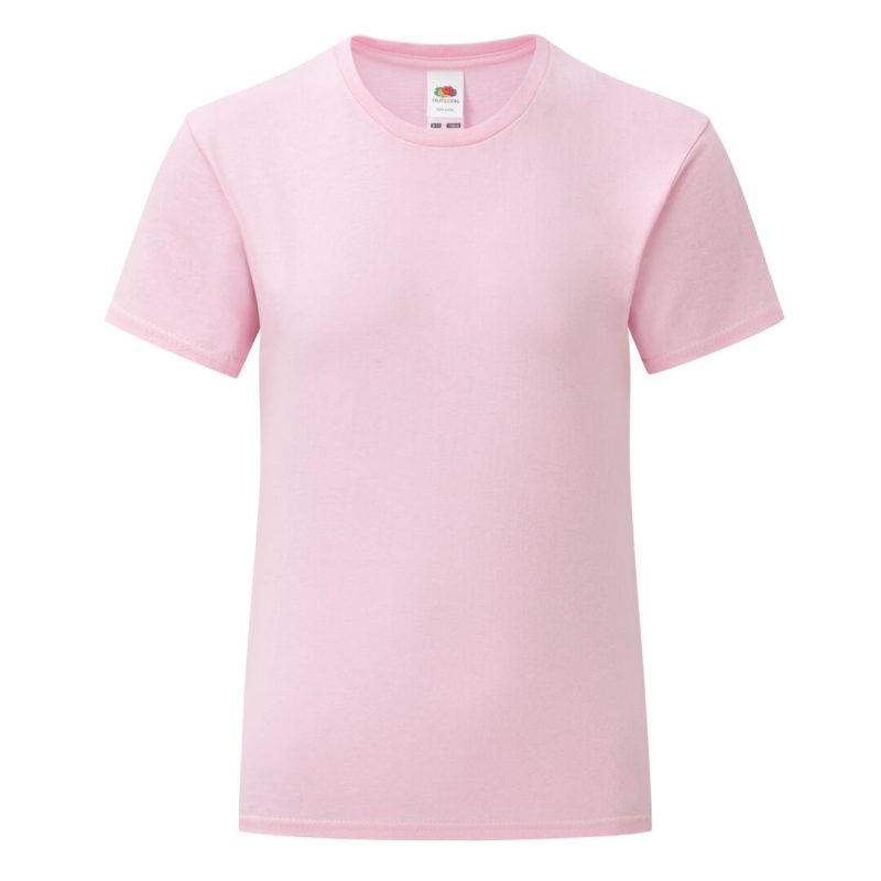 Camiseta Niña Color Iconic Makito - Rosa