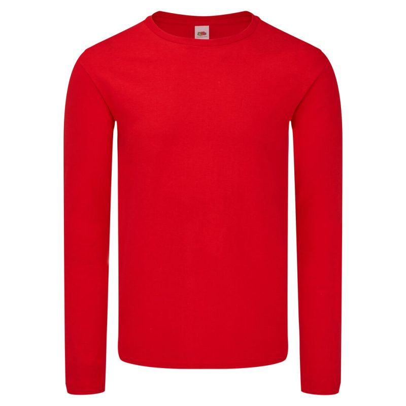 Camiseta Adulto Color Iconic Long Sleeve T Makito - Rojo