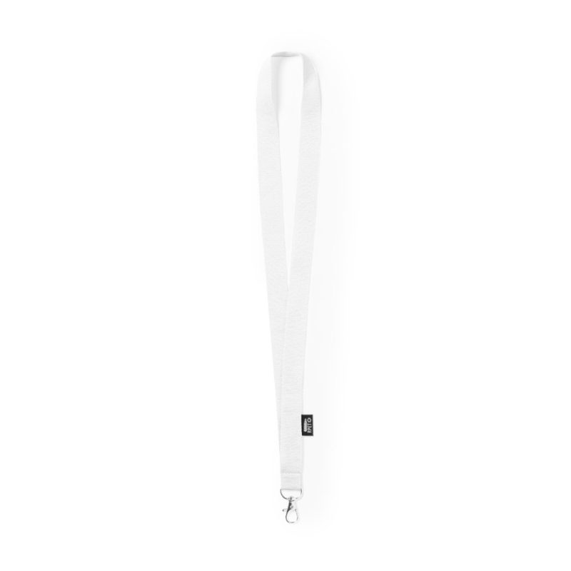 Lanyard Loriet Makito - Blanco