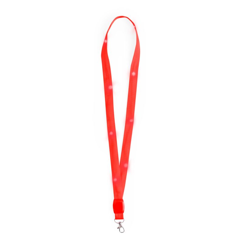 Lanyard Wilou Makito - Rojo