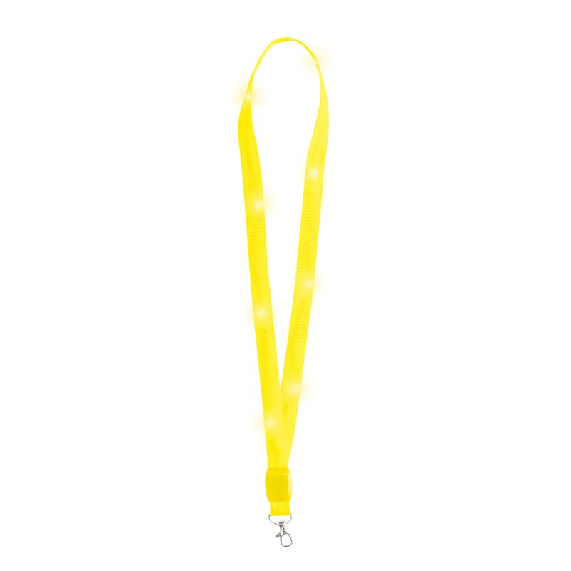 Lanyard Wilou Makito - Amarillo