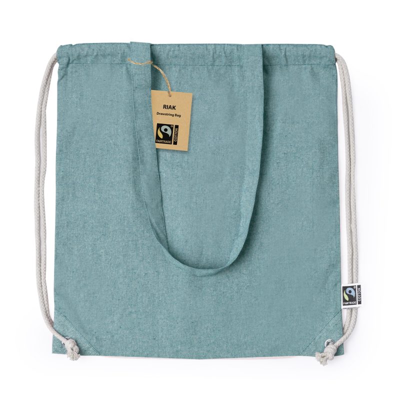 Bolsa Mochila Riak Fairtrade Makito - Verde