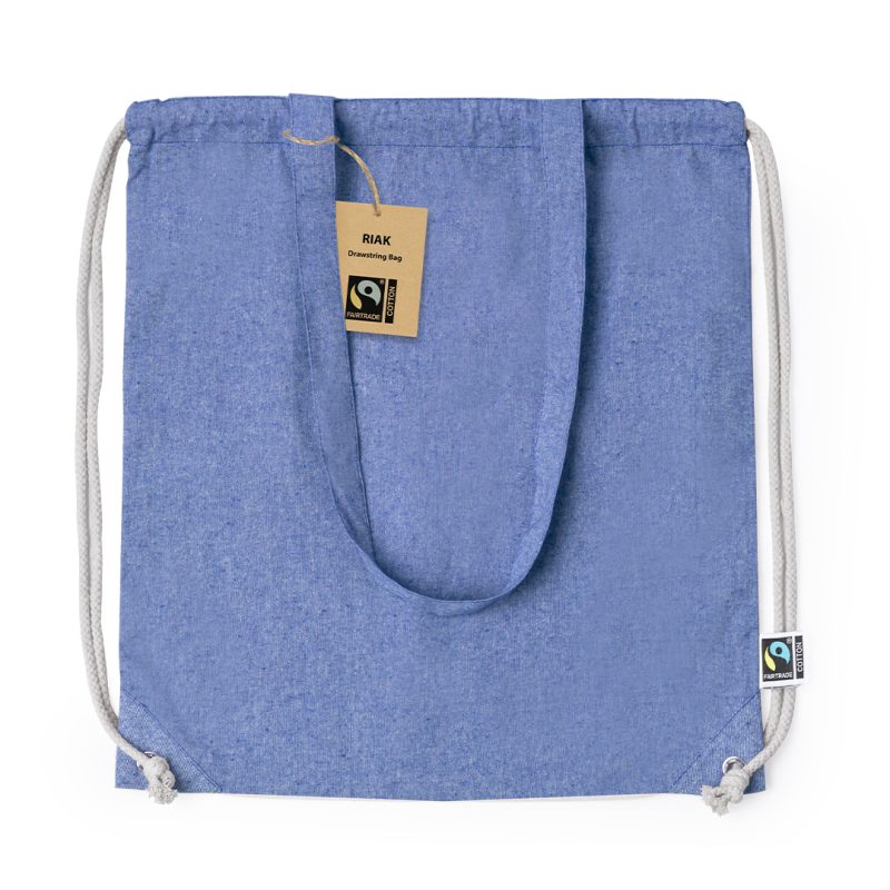 Bolsa Mochila Riak Fairtrade Makito - Azul