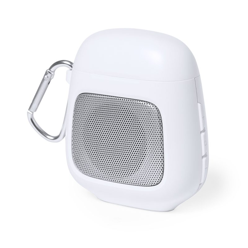 Auriculares Altavoz Boxy Makito - Blanco