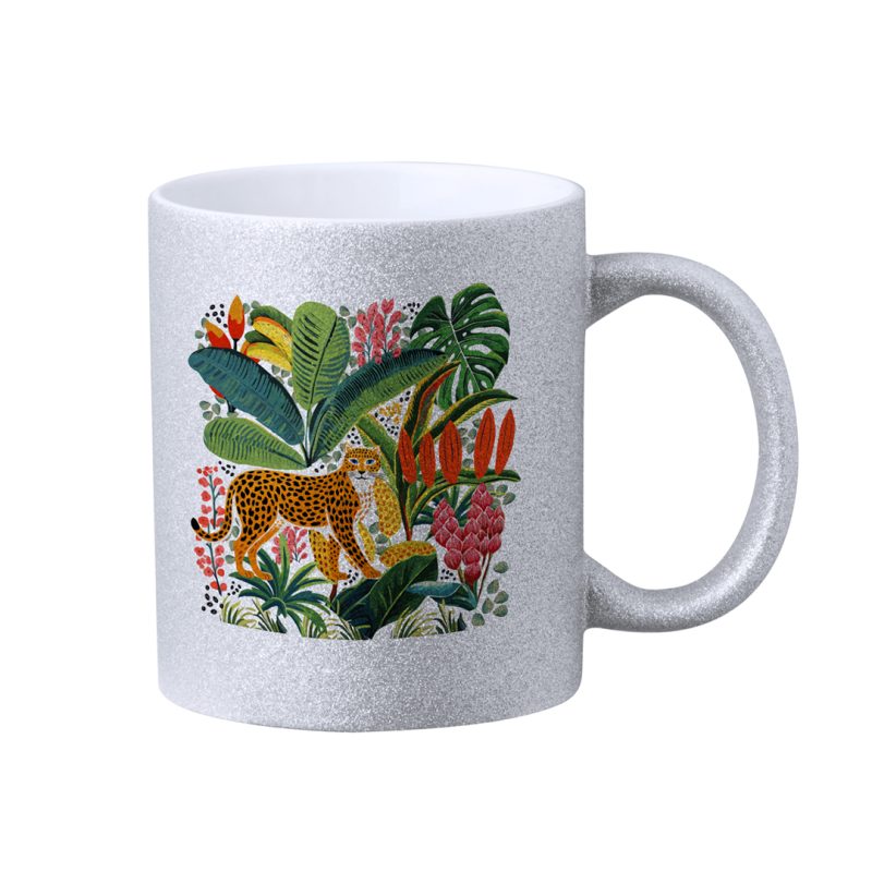 Taza Sublimación Robleda Makito - Plateado