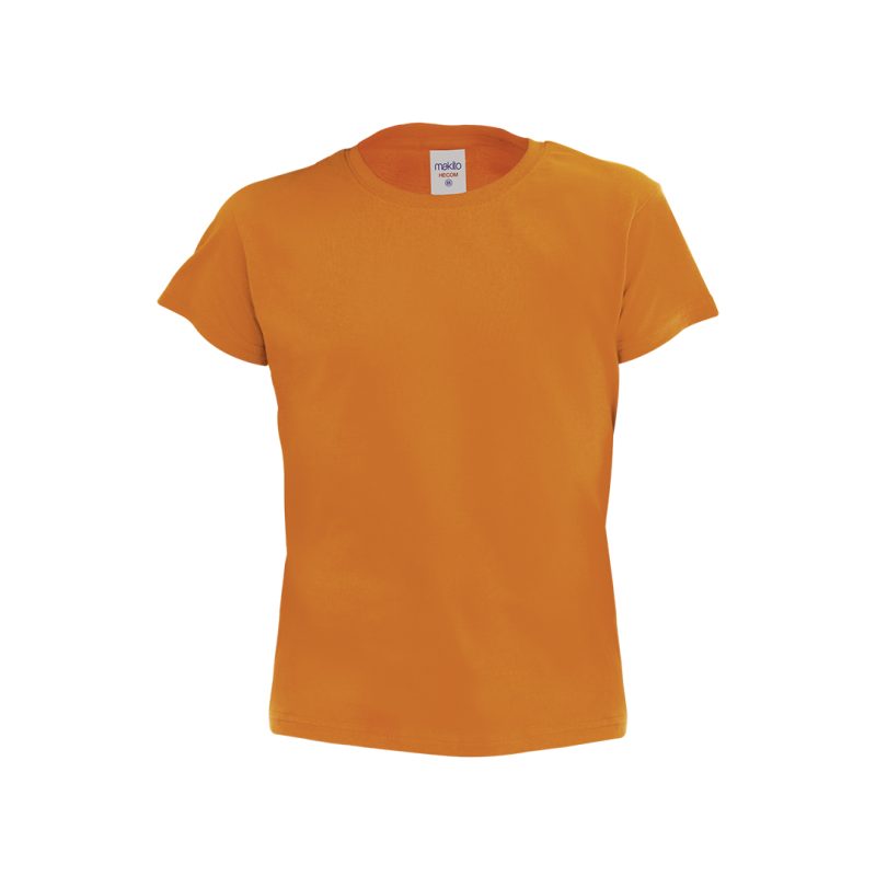 Camiseta Niño Color Hecom Makito - Naranja