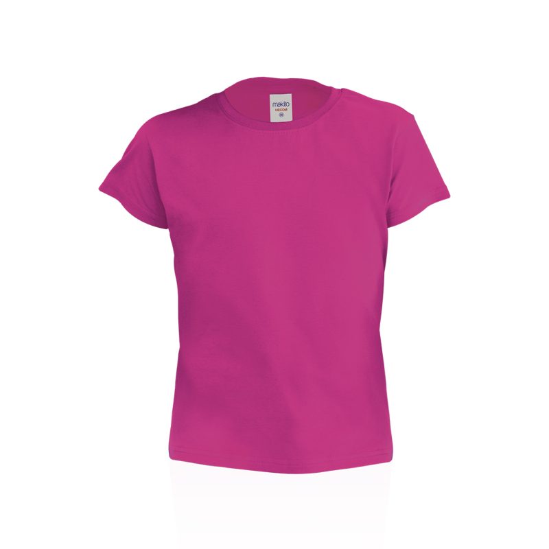 Camiseta Niño Color Hecom Makito - Fucsia