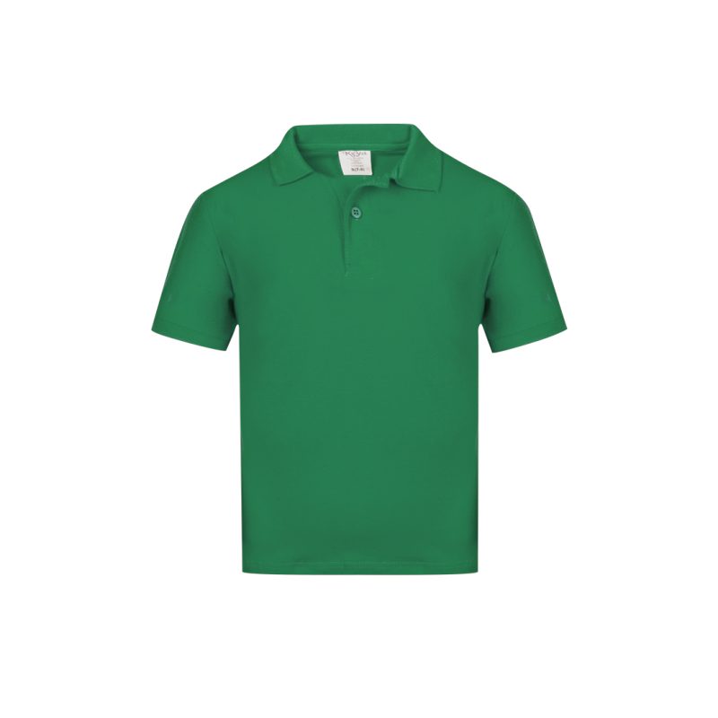 Polo Niño Color ""keya"" YPS180 Makito - Verde