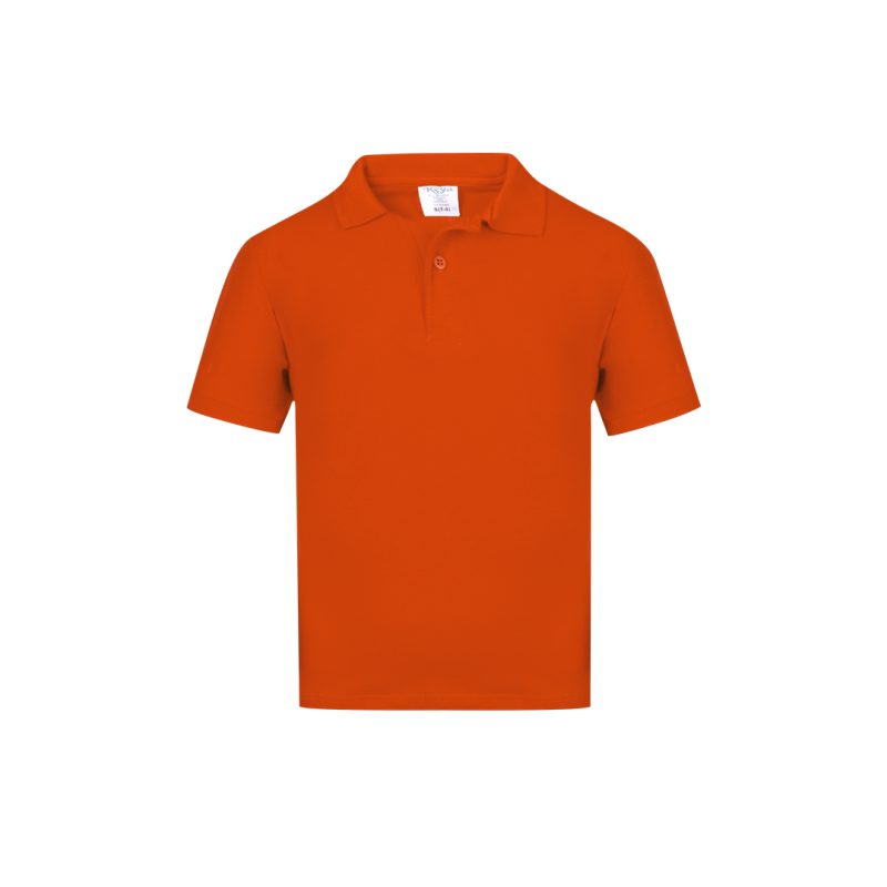 Polo Niño Color ""keya"" YPS180 Makito - Naranja