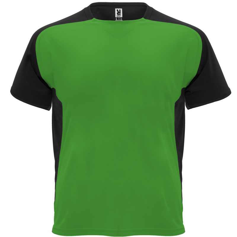 Camiseta Bugatti Roly - Verde Helecho/Negro