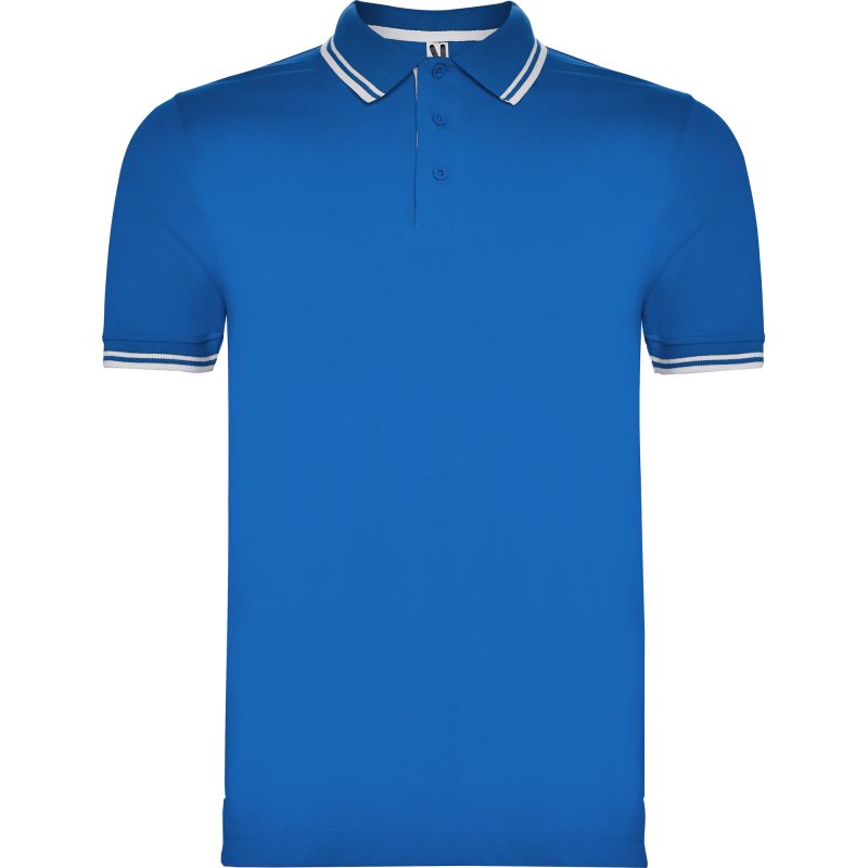 Polo Montreal Roly - Royal/Blanco