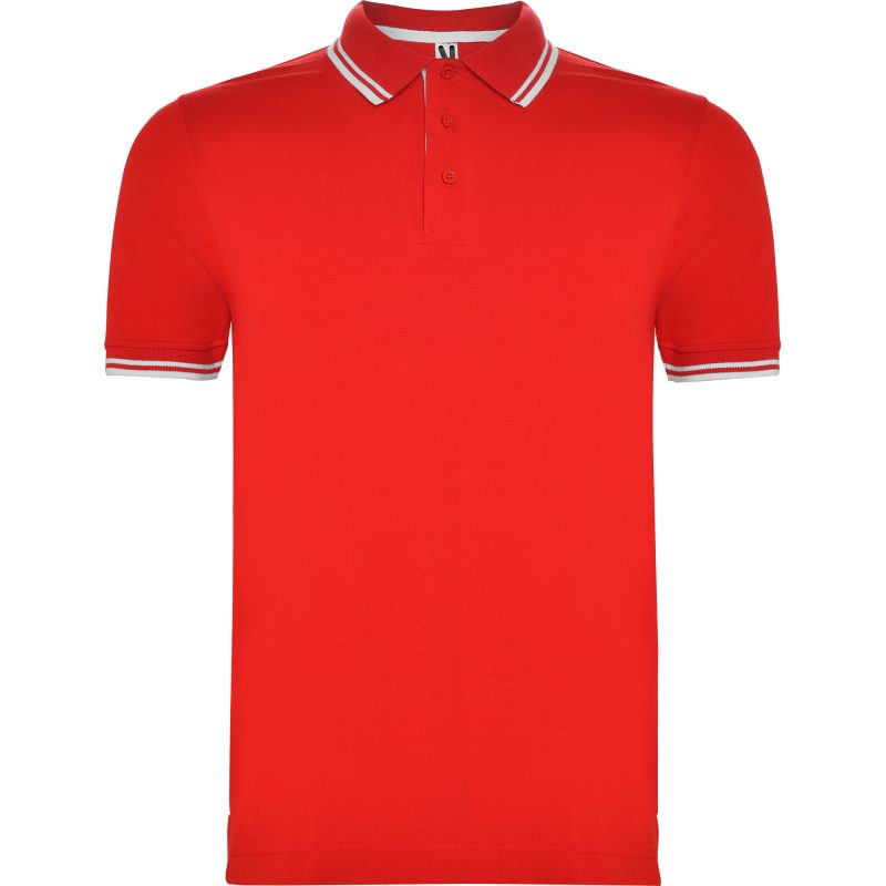 Polo Montreal Roly - Rojo/Blanco