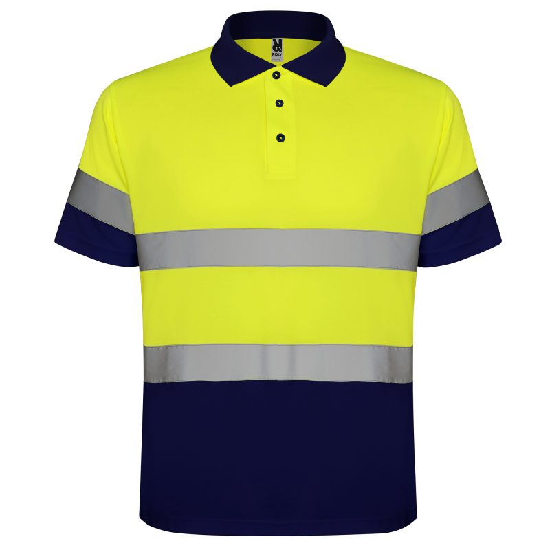 Polo Polaris Roly - Marino/Amarillo Fluor