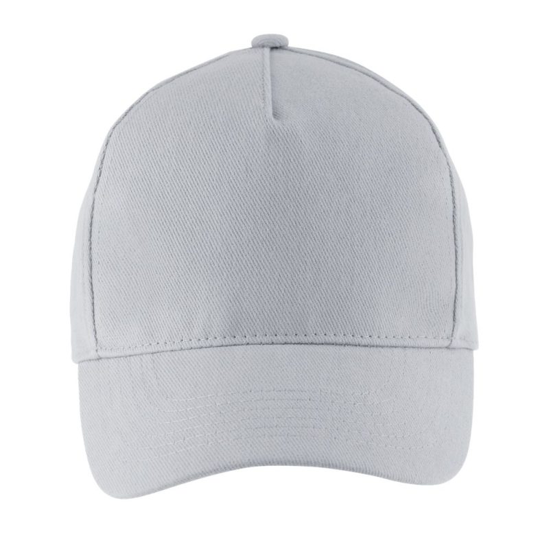 Gorra 5 Paneles Long Beach Sols - Gris Puro - Sols