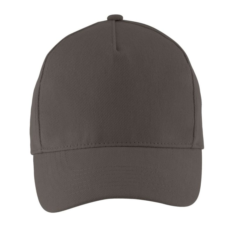 Gorra 5 Paneles Long Beach Sols - Gris Carbon - Sols