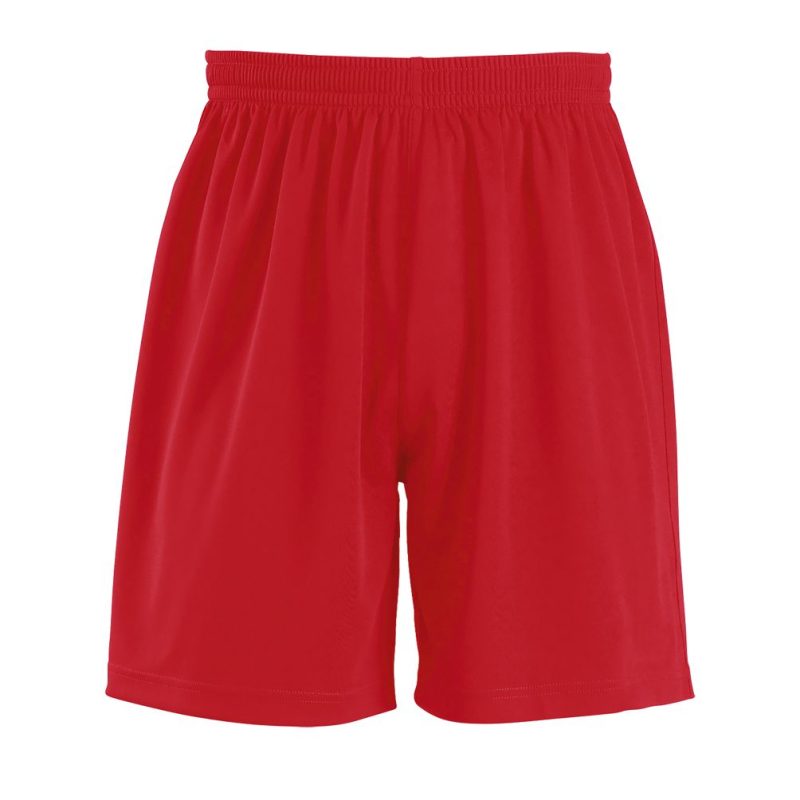 Pantalones Cortos Básicos Adultos San Siro 2 Sols - Rojo - Sols