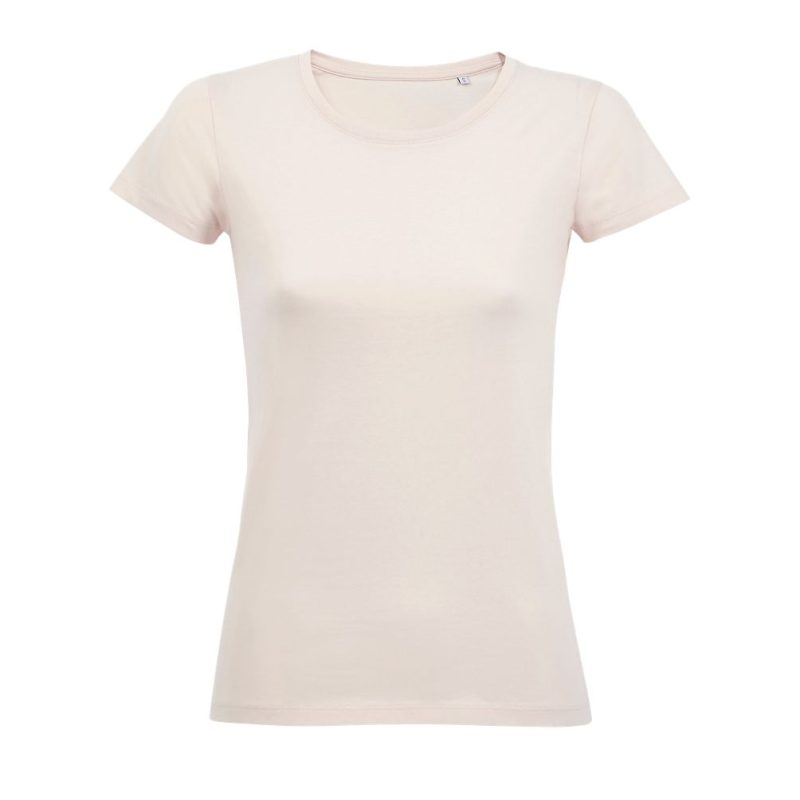 Camiseta De Manga Corta De Mujer Milo Women Sols - Rosa Crema - Sols