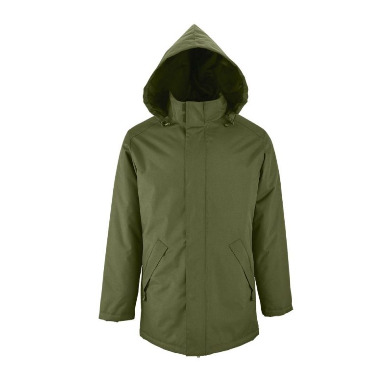 Chaqueta Unisex Con Forro Acolchado Robyn Sols - Verde Bosque - Sols