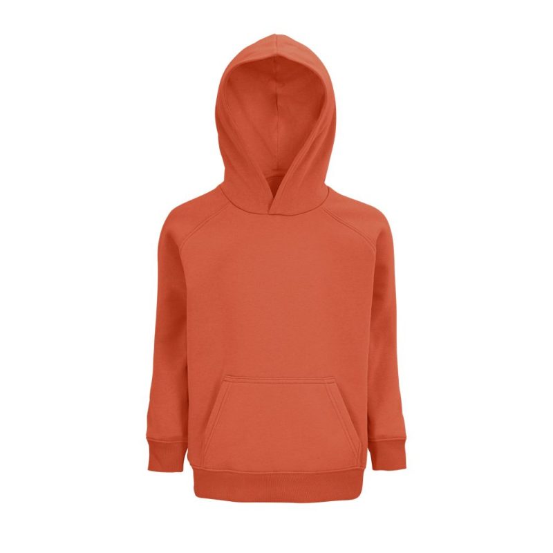 Sudadera Niño Con Capucha Stellar Kids Sols - Naranja Tostado - Sols