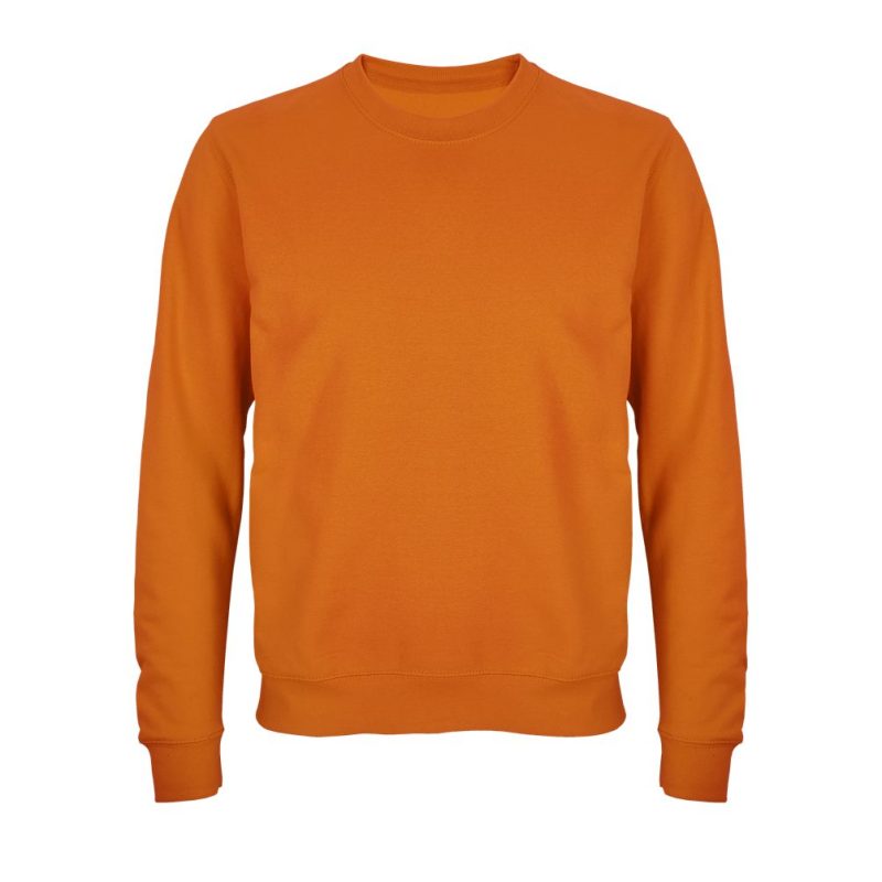 Sudadera Unisex Cuello Redondo Columbia Sols - Naranja - Sols