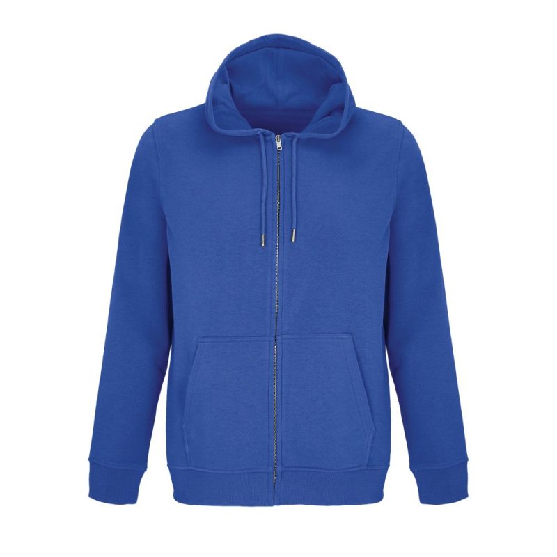 Sudadera Unisex Con Cremallera Calipso Sols - Azul Royal - Sols