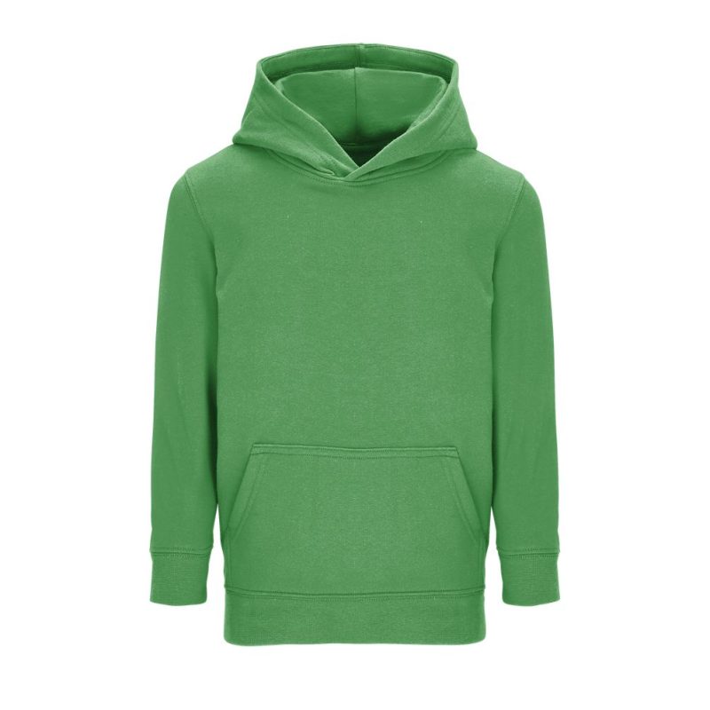 Sudadera Con Capucha Para Niños Condor Kids Sols - Verde Pradera - Sols