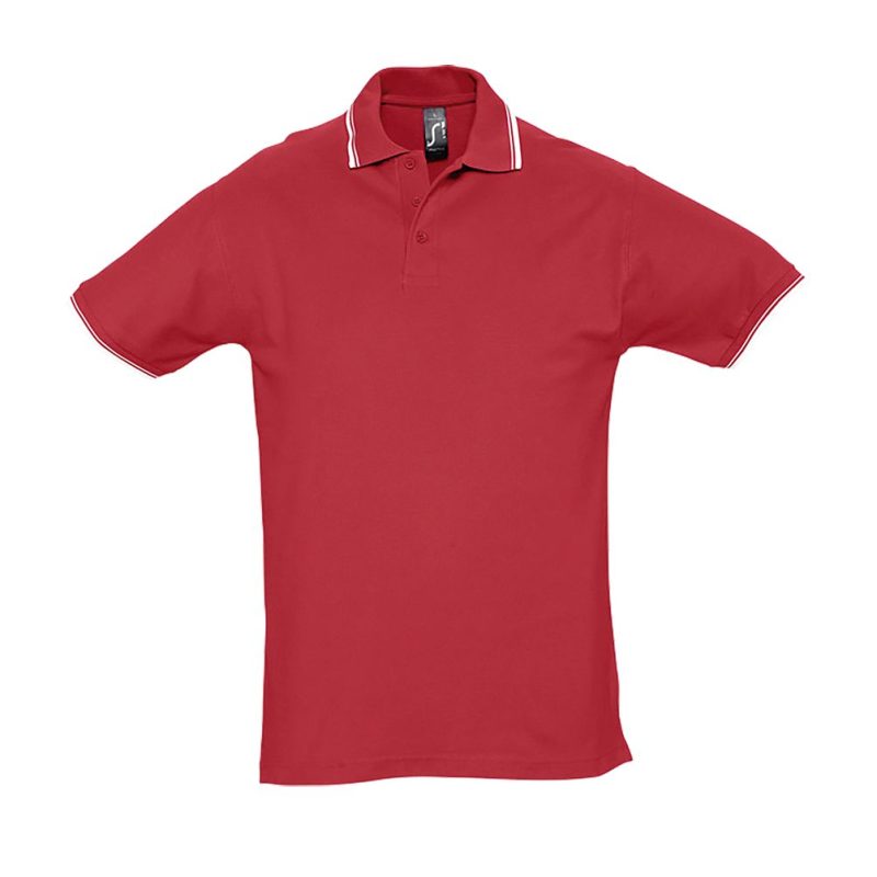 Polo Golf Hombre Practice Sols - Rojo - Sols