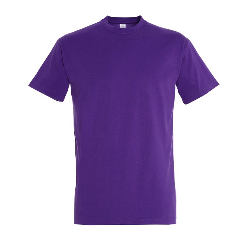 Camiseta Hombre Cuello Redondo Imperial Sols - Morado Oscuro - Sols