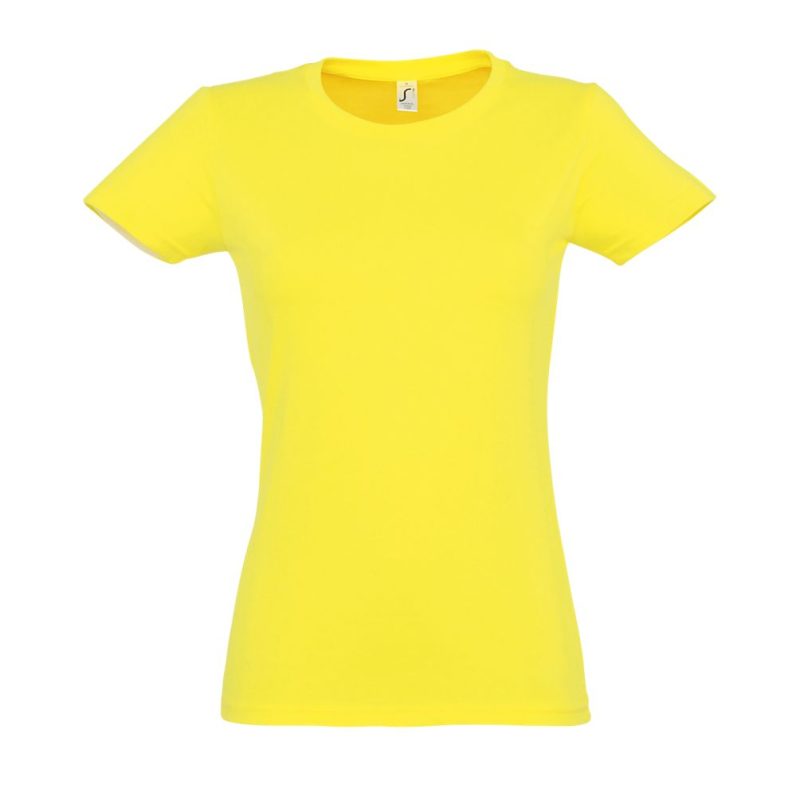 Camiseta Mujer Cuello Redondo Imperial Women Sols - Limón - Sols