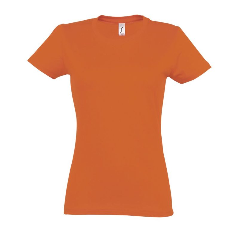 Camiseta Mujer Cuello Redondo Imperial Women Sols - Naranja - Sols