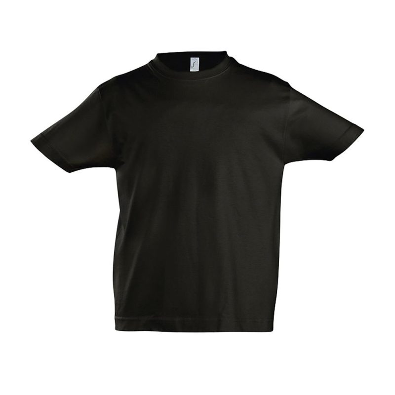 Camiseta Niño Cuello Redondo Imperial Kids Sols - Negro Profundo - Sols