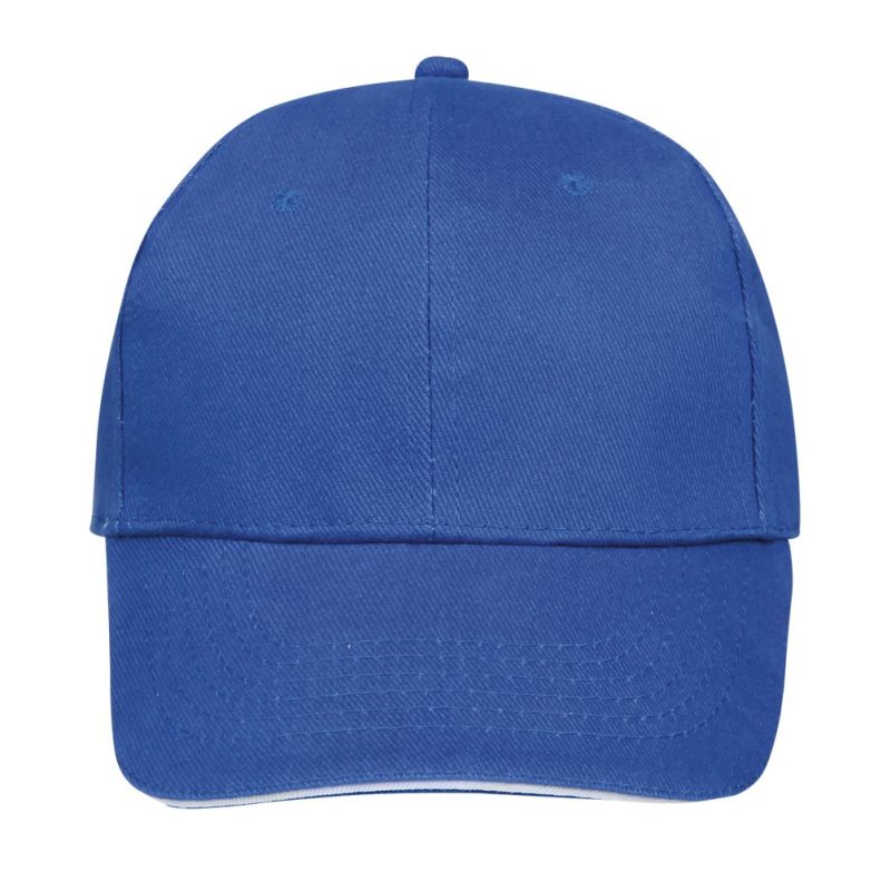 Gorra 6 Paneles Buffalo Sols - Azul Royal Blanco - Sols