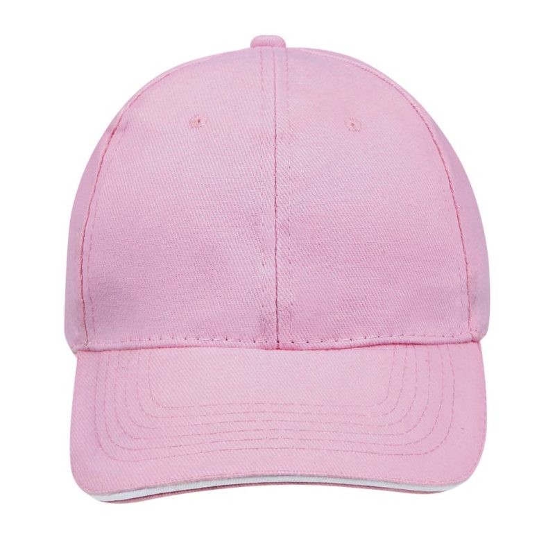 Gorra 6 Paneles Buffalo Sols - Rosa_Blanco - Sols