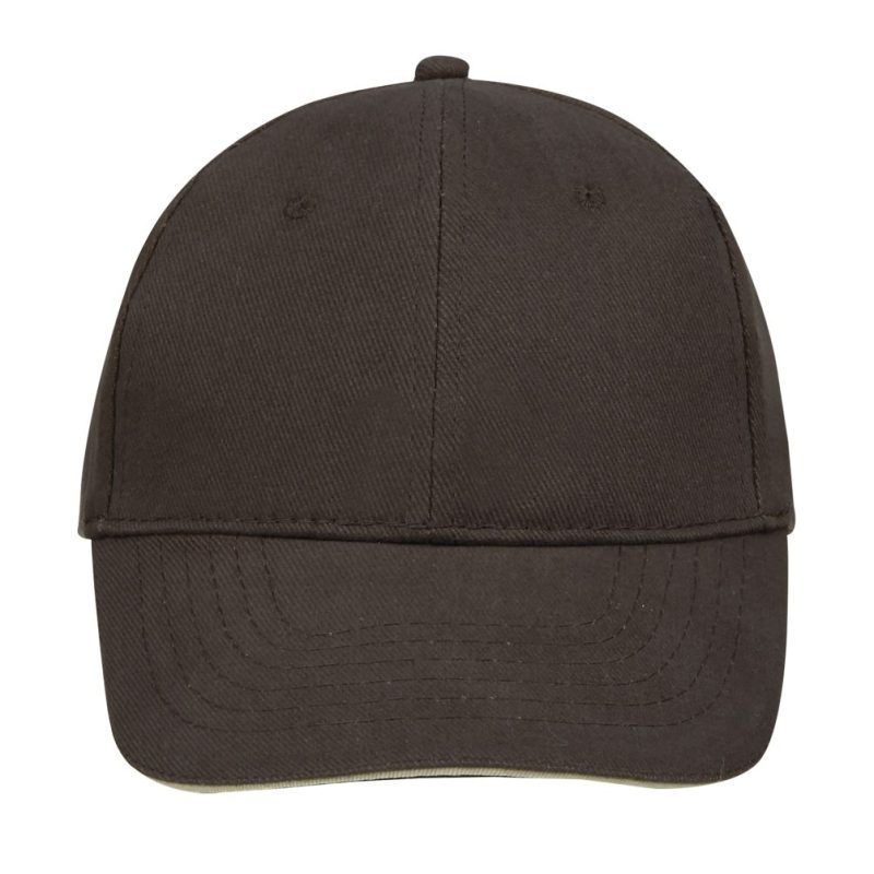 Gorra 6 Paneles Buffalo Sols - Chocolate Beige - Sols