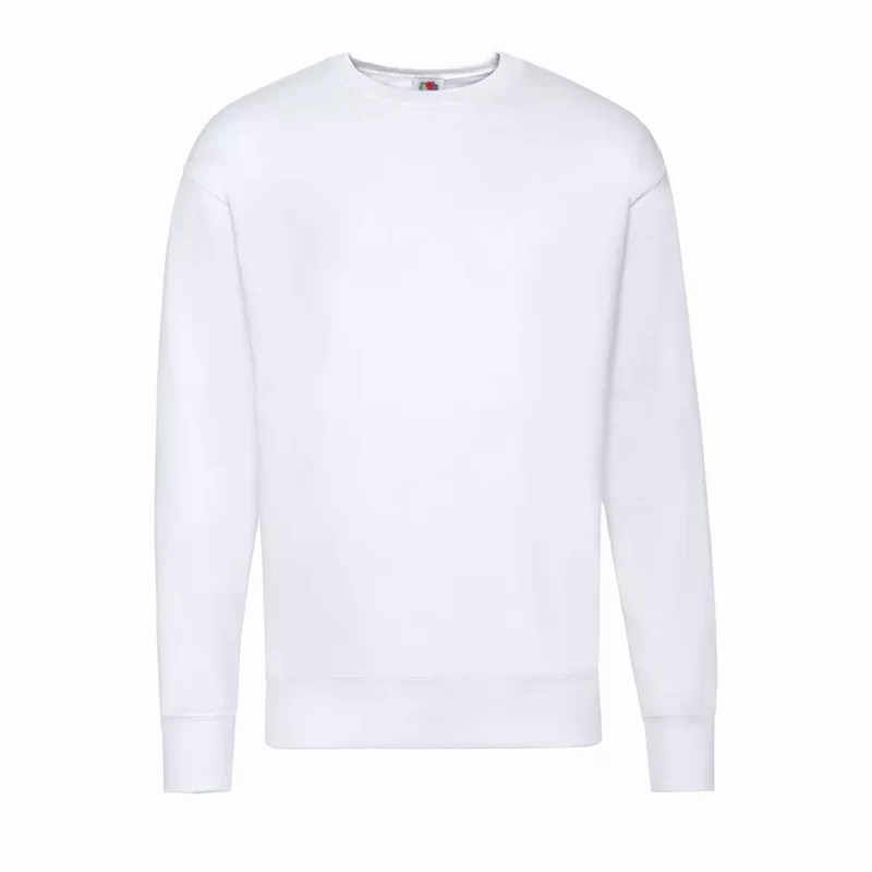 Sudadera Adulto Lightweight Set-In S Makito - Blanco