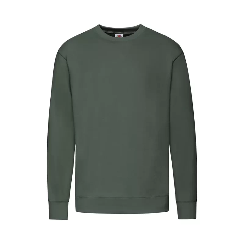 Sudadera Adulto Lightweight Set-In S Makito - Verde oscuro