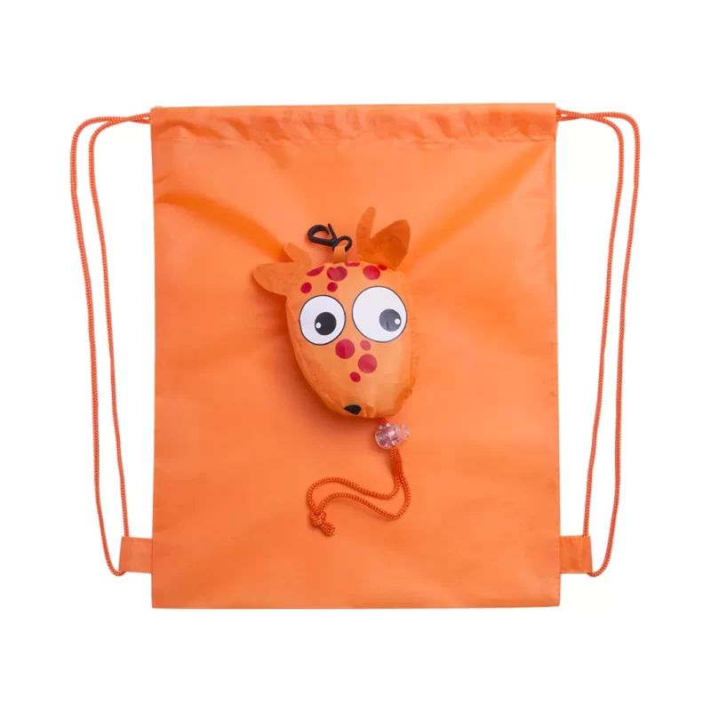 Mochila Plegable Kissa Makito - Naranja