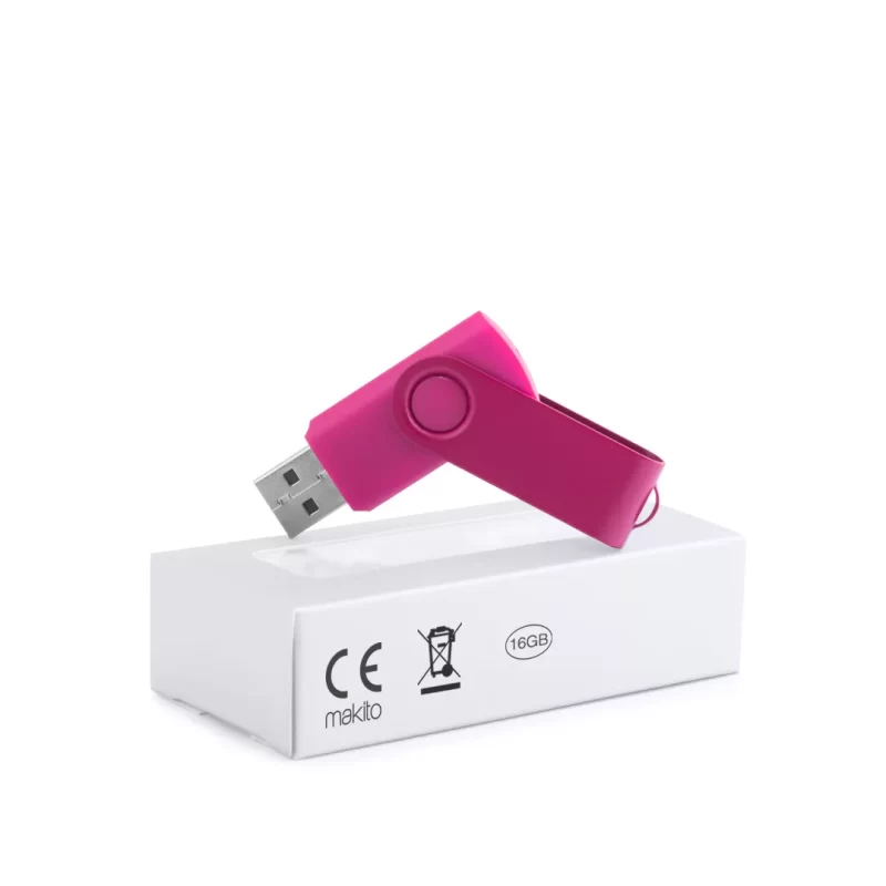 Memoria USB Survet 16Gb Makito - Fucsia