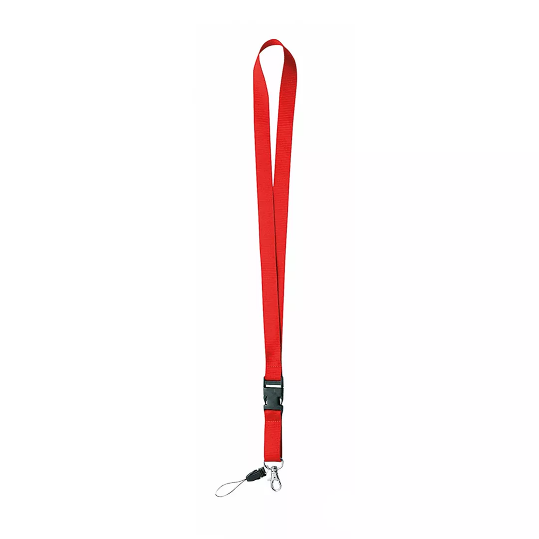 Lanyard Duble Makito - Rojo