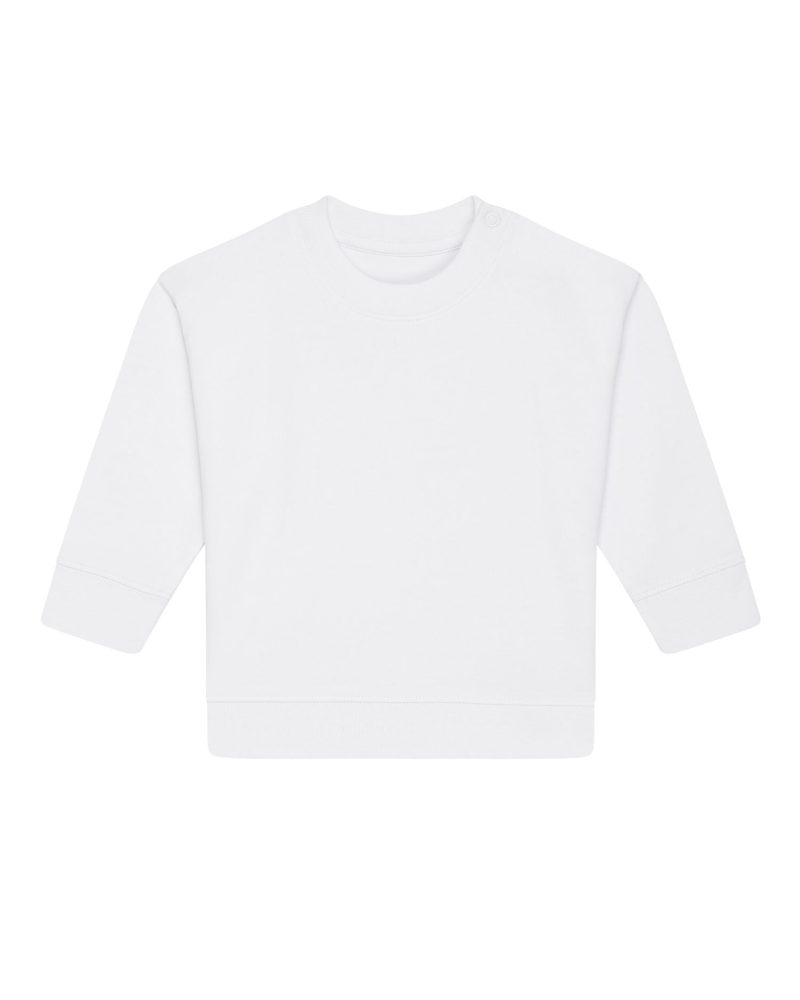 Sudadera de cuello redondo Baby Changer Stanley Stella - White