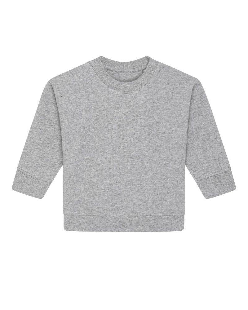 Sudadera de cuello redondo Baby Changer Stanley Stella - Heather Grey