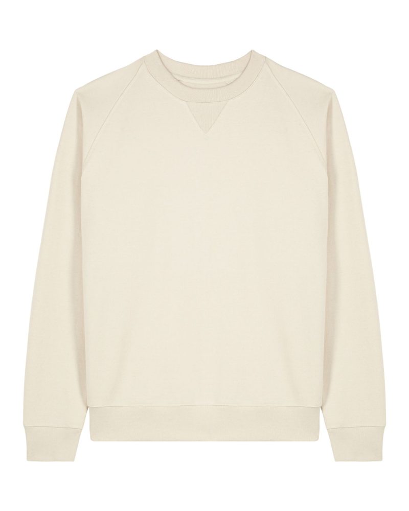 Sudadera de cuello redondo Knoxer Stanley Stella - Natural Raw