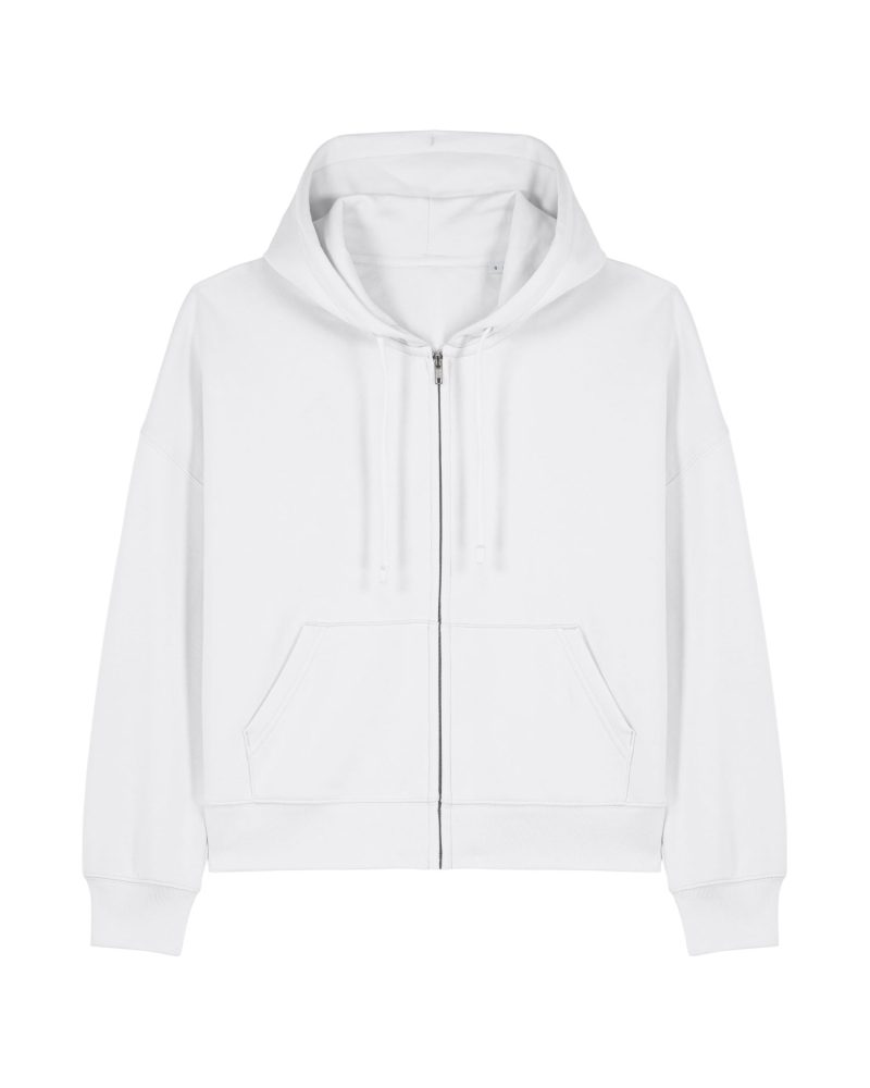 Sudadera con cremallera Ida Stanley Stella - White